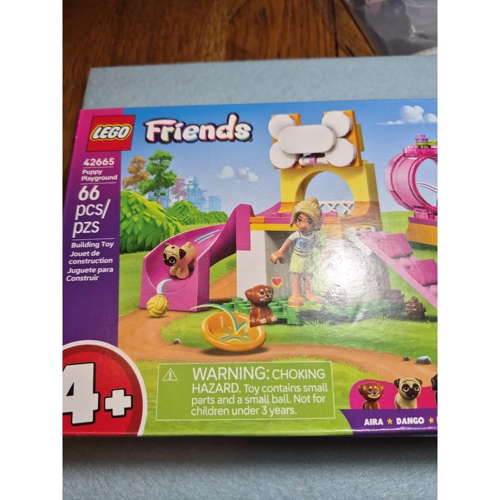 LEGO Friends 42665 Puppy Playground NEW sealed box Playset Puppies